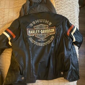 HARLEY DAVIDSON LEATHER 3 in 1 womens’s small
